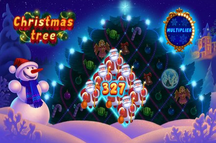 Christmas Tree Slot Logo