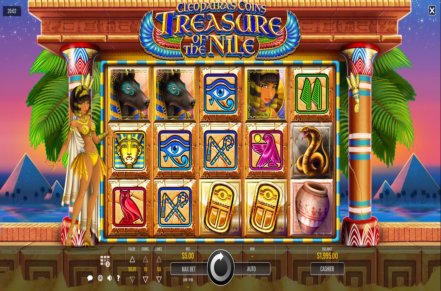Cleopatras Coins Treasure of the Nile Slot Icon