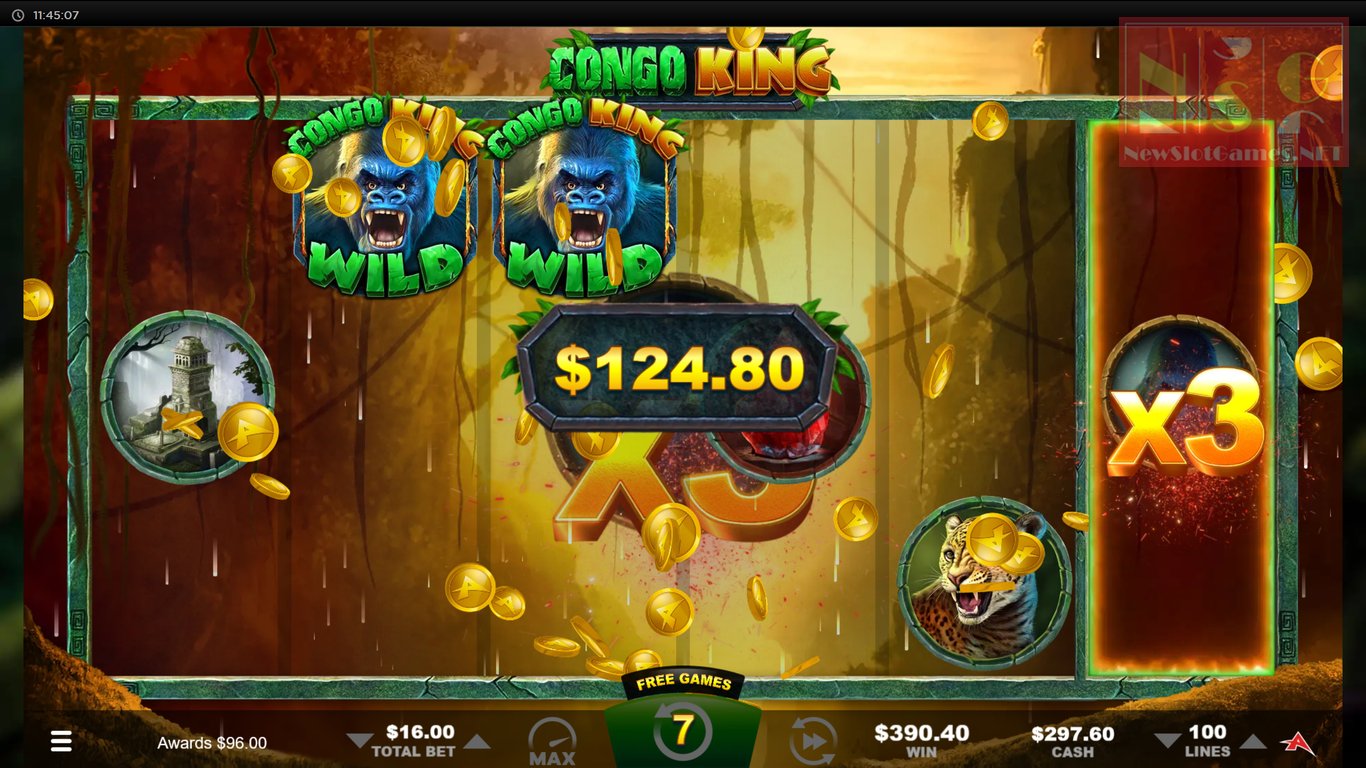 Congo King Quad Shot Slot Slot Image in Demo - pic. 3