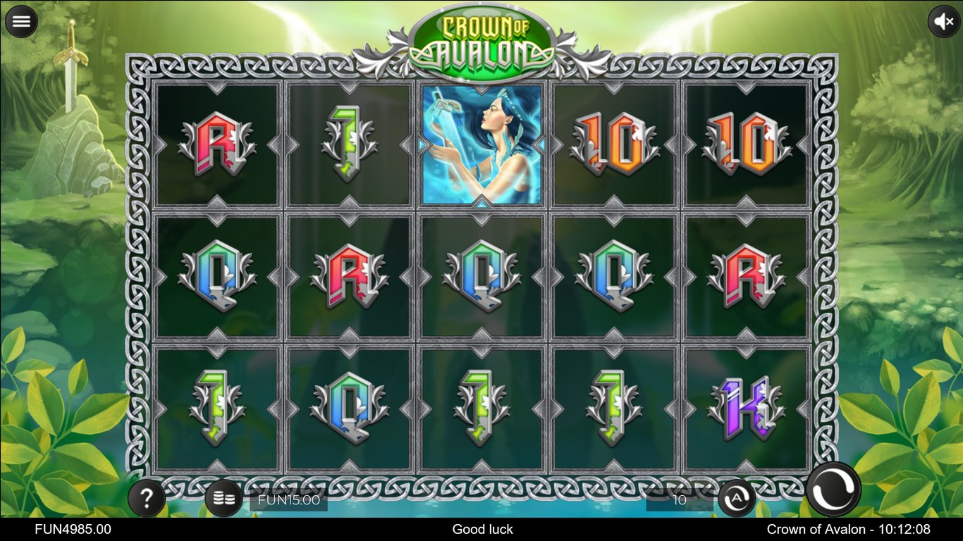 Crown of Avalon Slot Demo Image