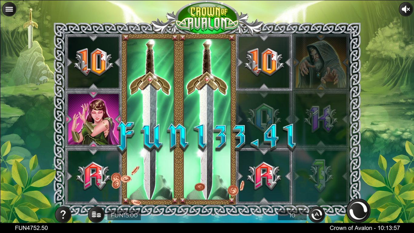 Crown of Avalon Slot Slot Image in Demo - pic. 3