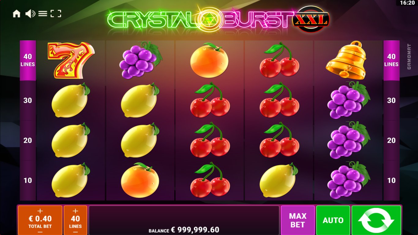 Crystal Burst XXL Slot Demo Image