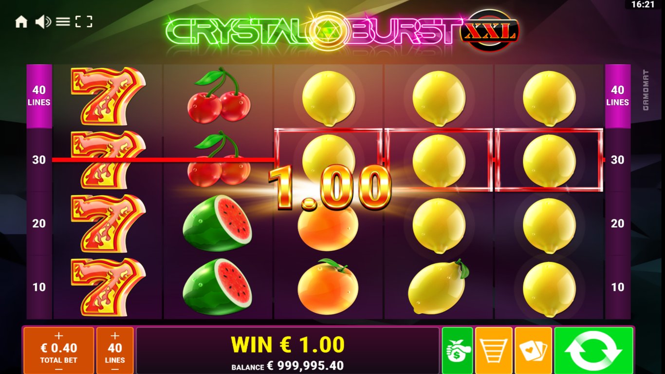 Crystal Burst XXL Slot Slot Image in Demo - pic. 3