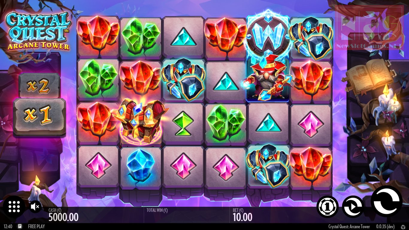 Crystal Quest Arcane Tower Slot Slot Image in Demo - pic. 2