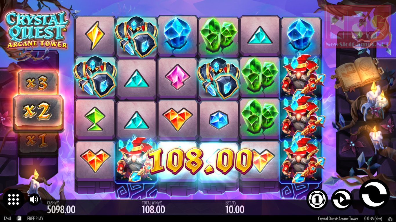 Crystal Quest Arcane Tower Slot Slot Image in Demo - pic. 3