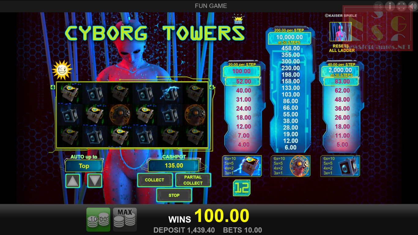 Cyborg Towers Slot Slot Image in Demo - pic. 3