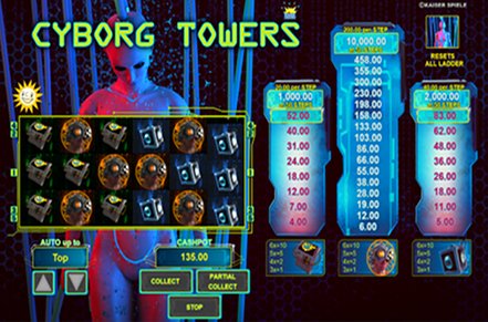 Cyborg Towers Slot Icon