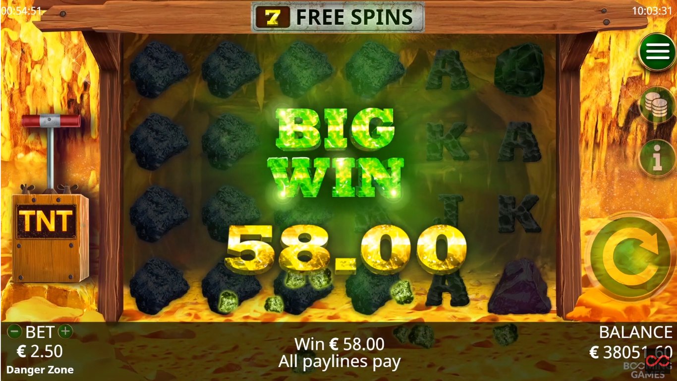 Danger Zone Slot Slot Image in Demo - pic. 3