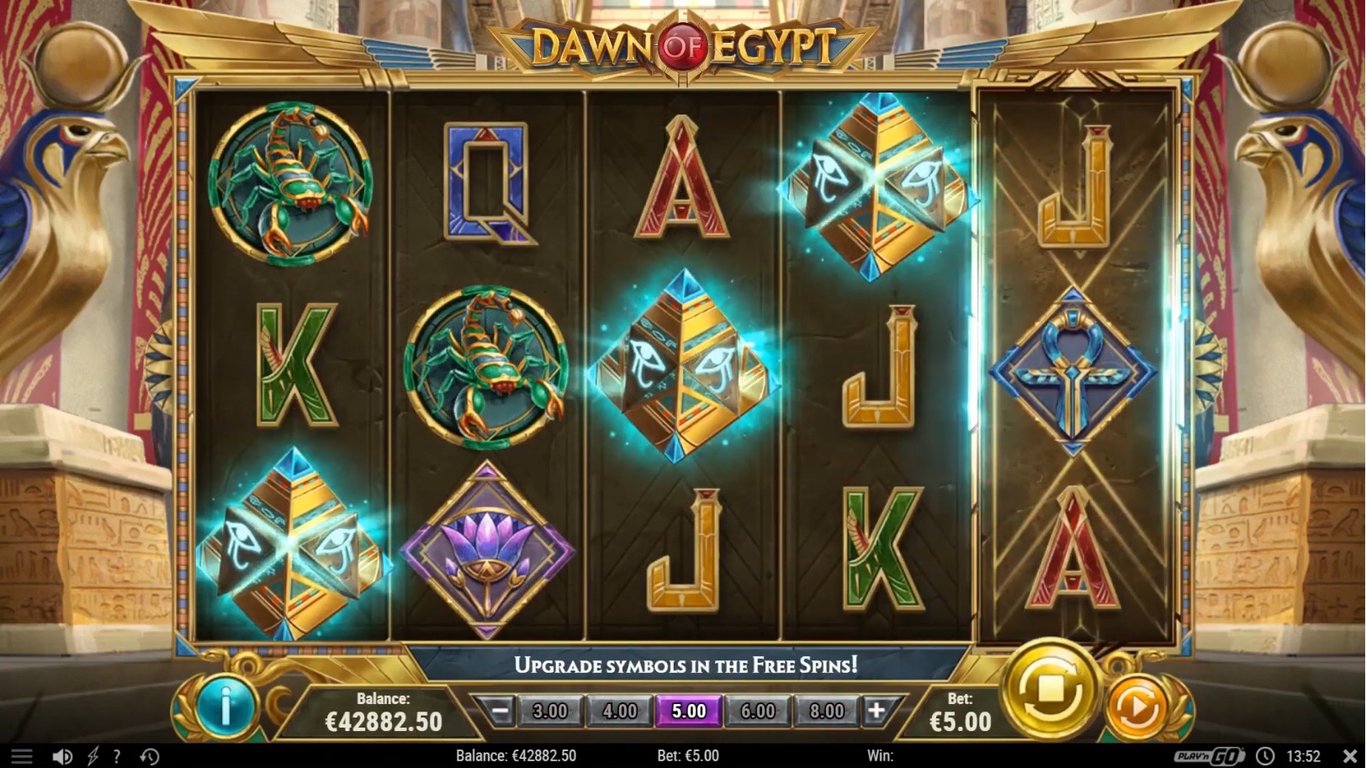 Dawn of Egypt Slot Demo Image