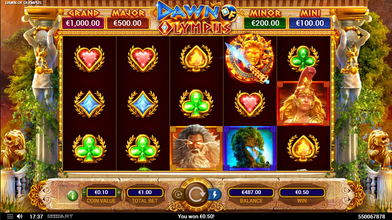 Dawn of Olympus Slot Slot Image in Demo - pic. 2