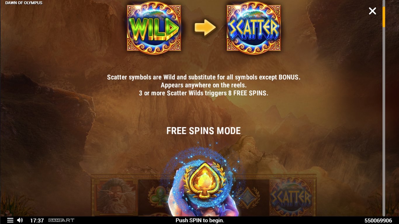 Dawn of Olympus Slot Slot Image in Demo - pic. 3