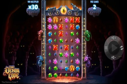 The Demon Code Slot Logo