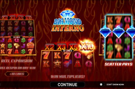 Diamond Inferno Slot Icon