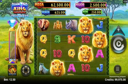Diamond King Jackpots Slot Icon
