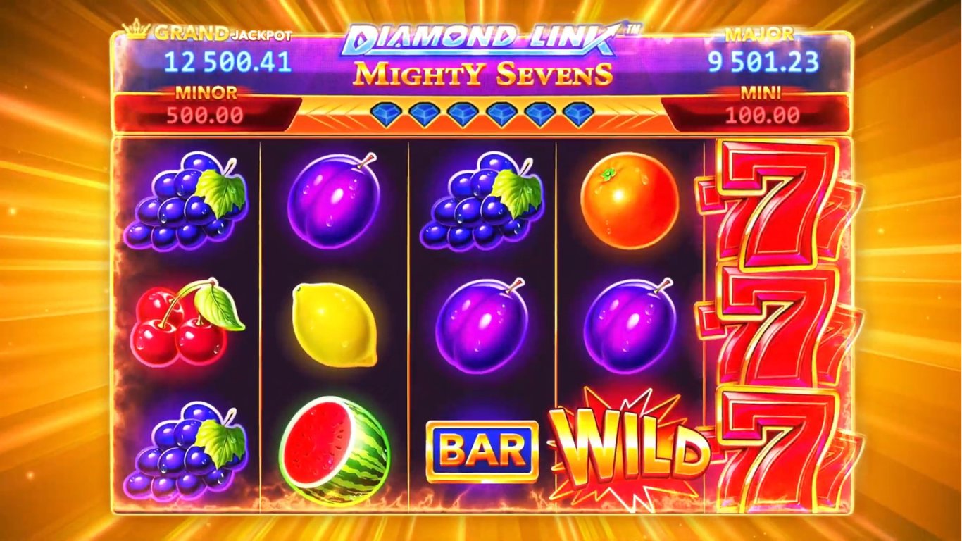 Diamond Link: Mighty Sevens Slot Slot Image in Demo - pic. 2