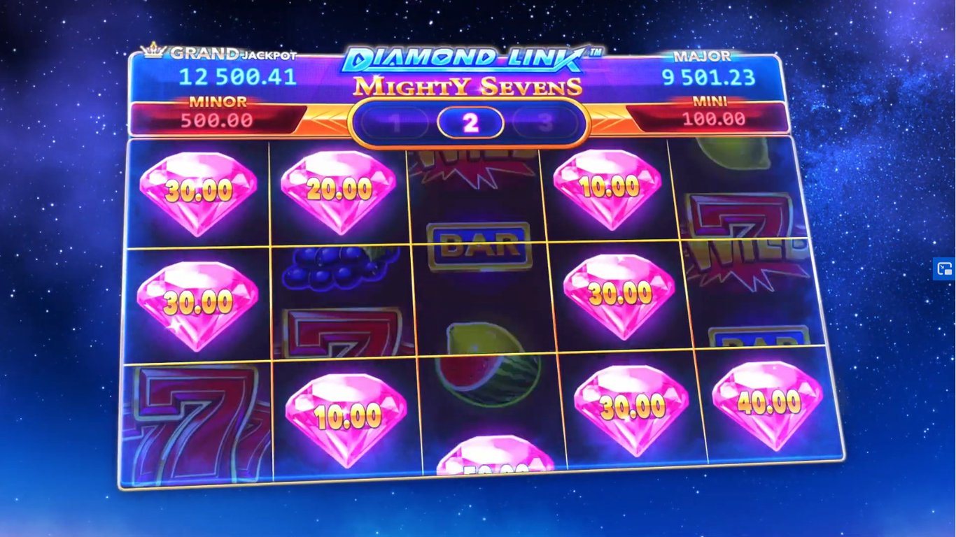 Diamond Link: Mighty Sevens Slot Slot Image in Demo - pic. 3