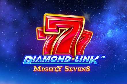 Diamond Link: Mighty Sevens Slot Logo