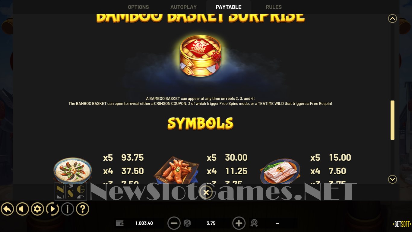 Dim Sum Prize Slot Slot Image in Demo - pic. 6