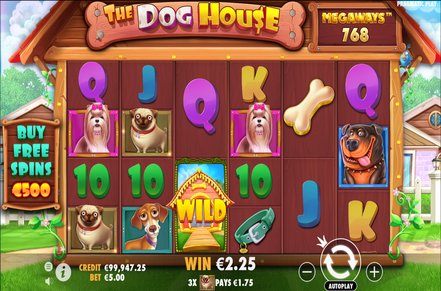 The Dog House Megaways Slot Logo
