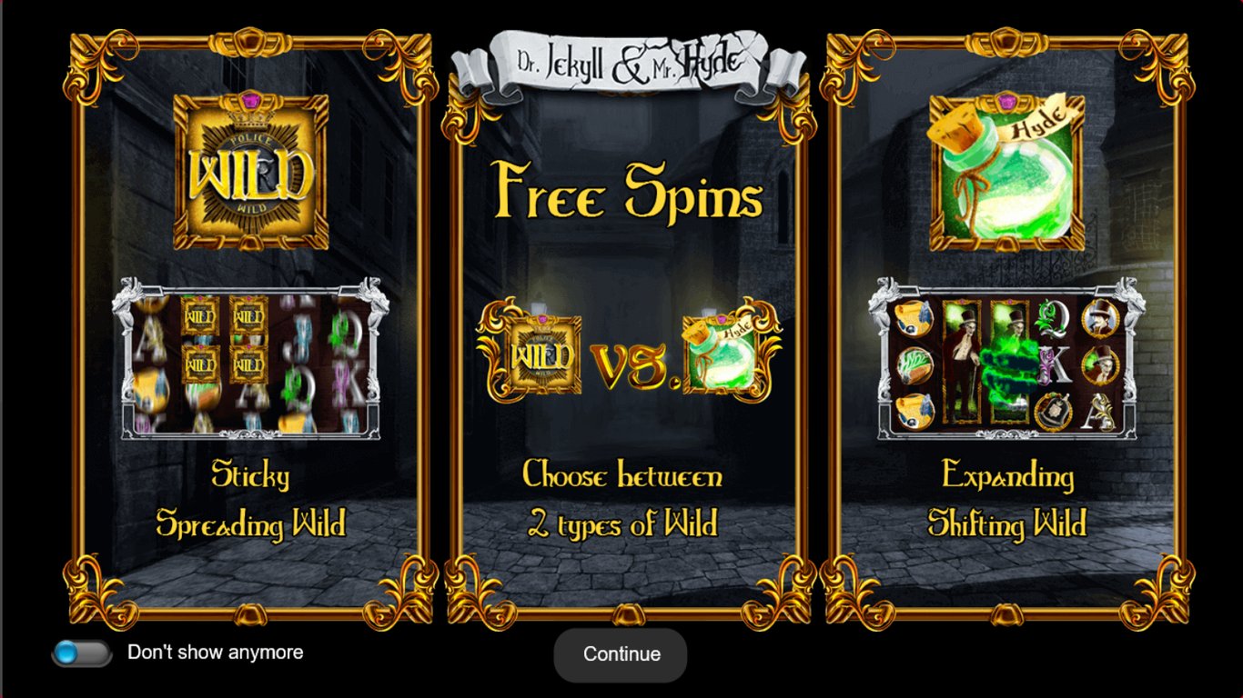 Dr Jekyll And Mr Hyde Slot Demo Image