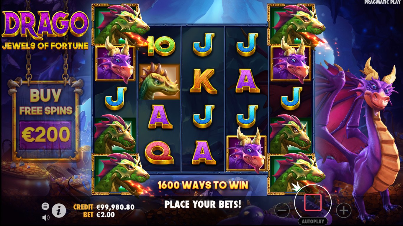Drago Jewels of Fortune Slot Slot Image in Demo - pic. 3