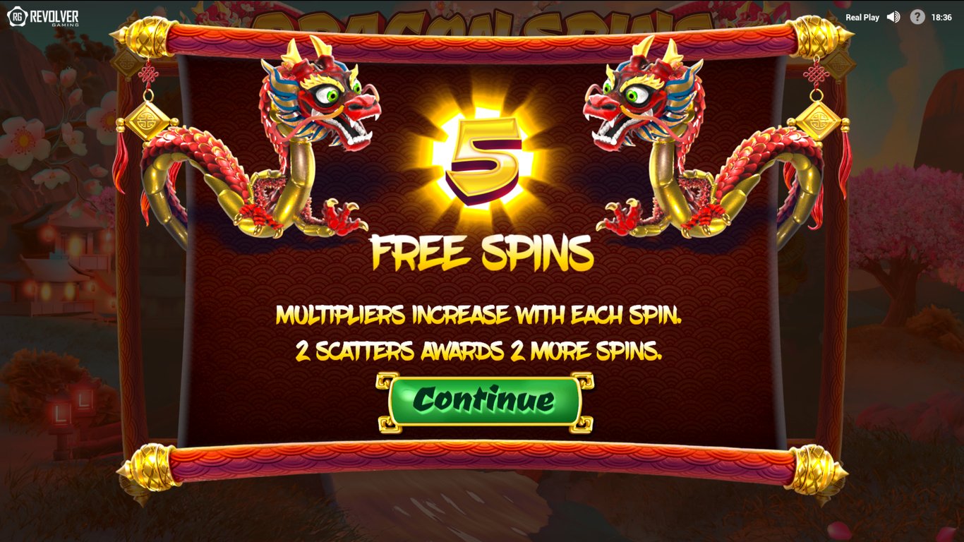 Dragon Coins Slot Demo Image