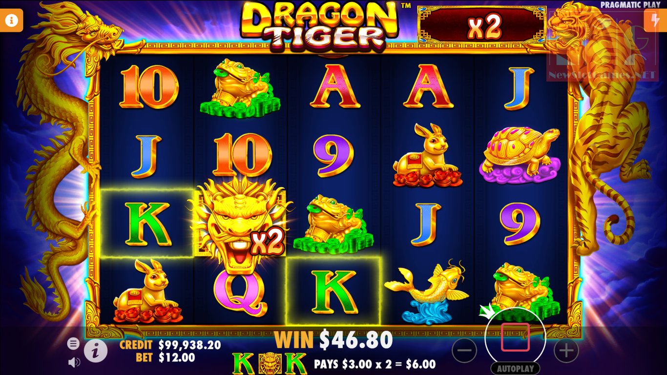 Dragon Tiger Slot Demo Image