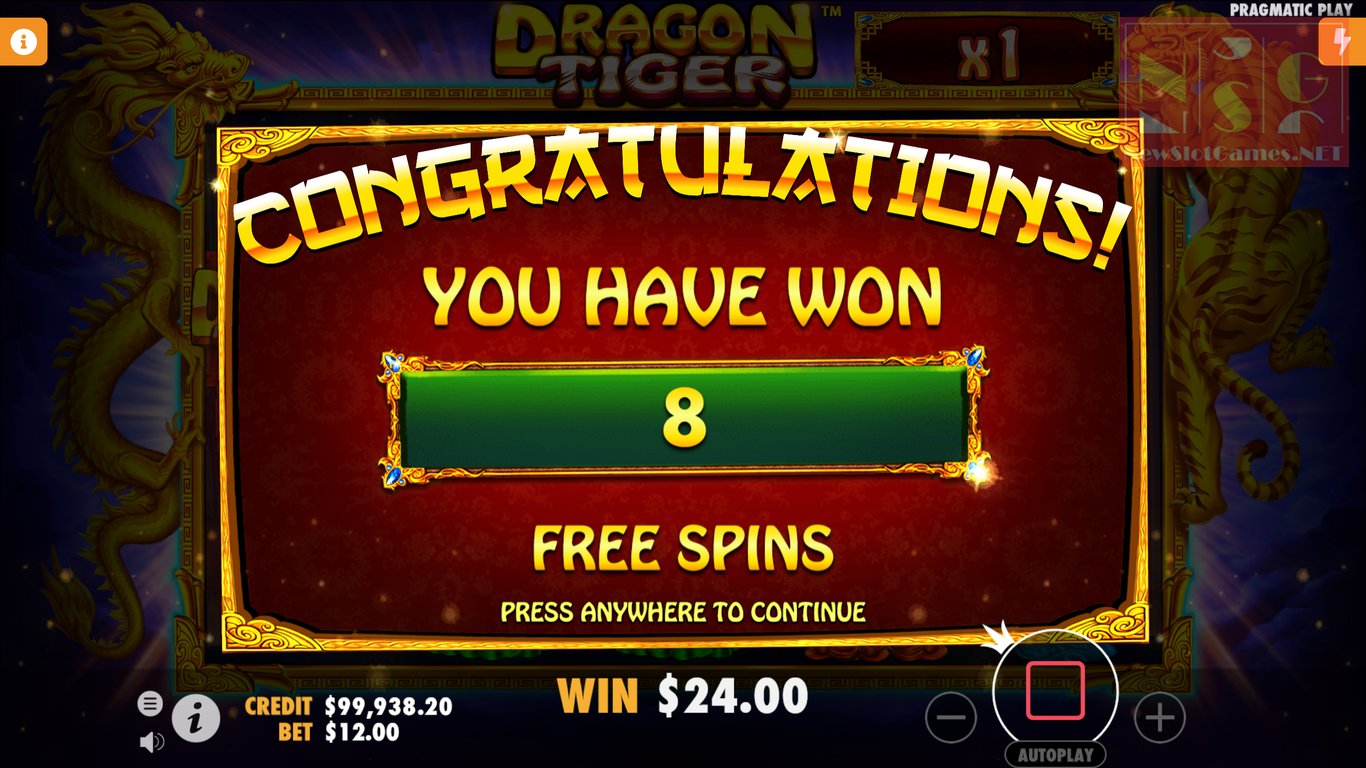 Dragon Tiger Slot Slot Image in Demo - pic. 2