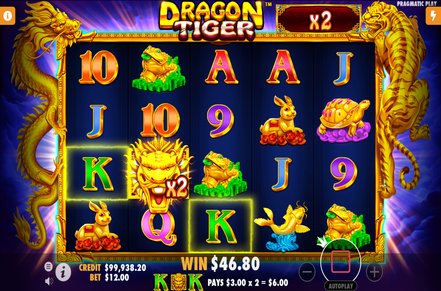 Dragon Tiger Slot Icon