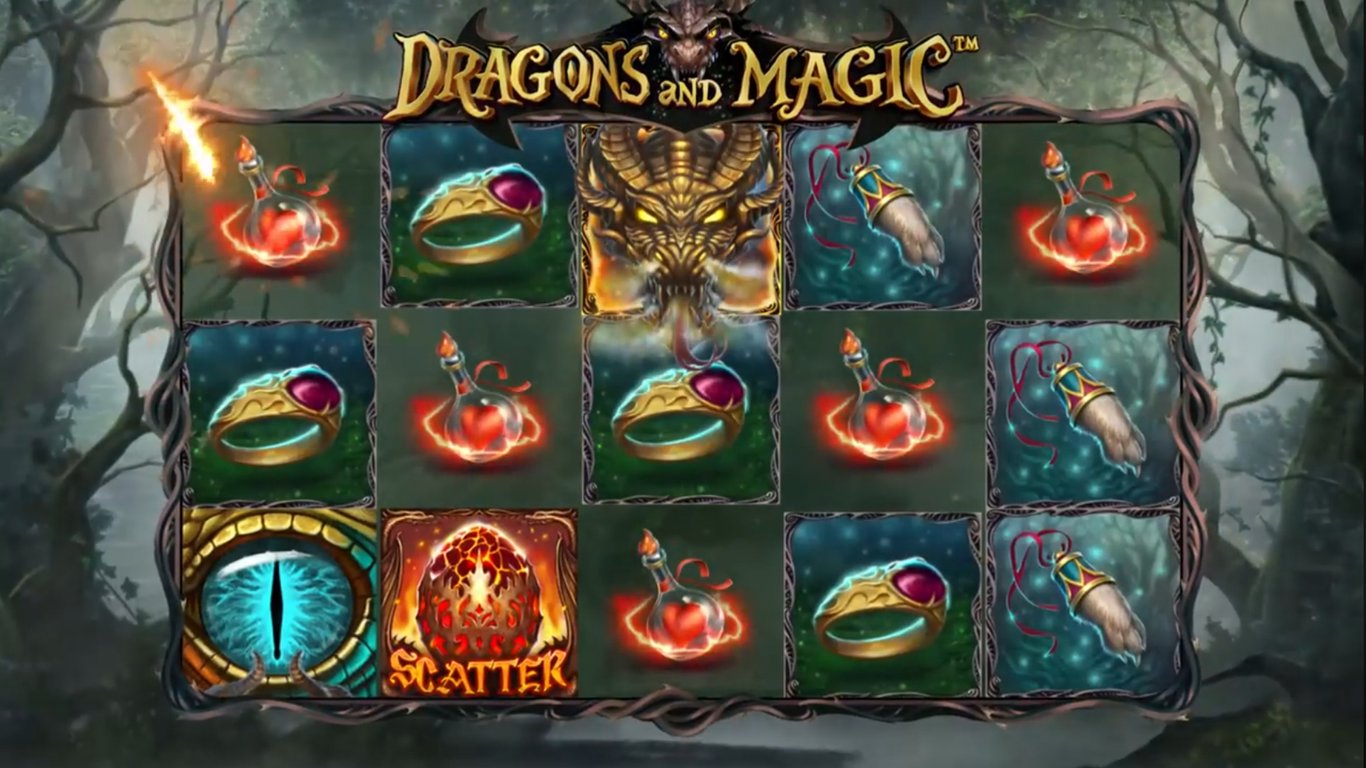 Dragons and Magic Slot Demo Image