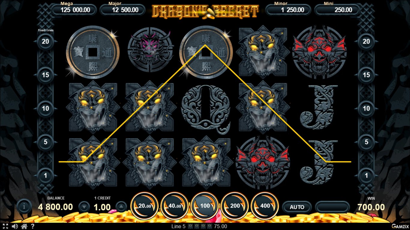 Dragons Secret Slot Slot Image in Demo - pic. 3
