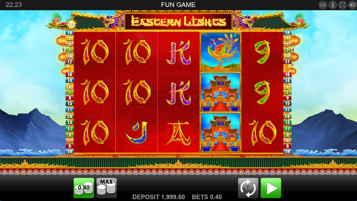 Eastern Lights Slot Demo Image
