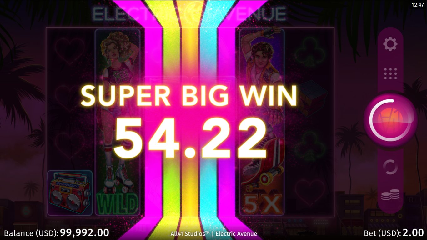 Electric Avenue Slot Slot Image in Demo - pic. 3