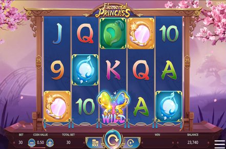 Elemental Princess Slot Logo