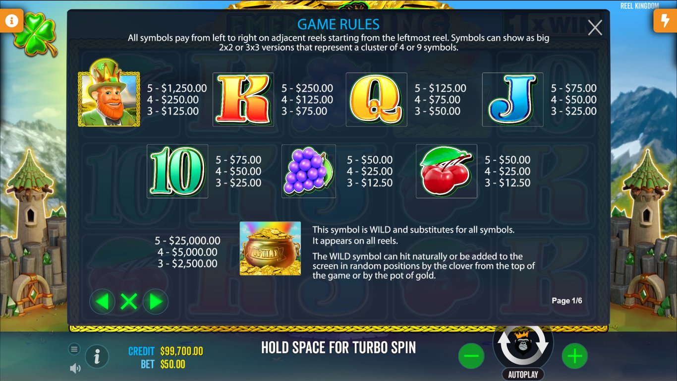 Emerald King Slot Slot Image in Demo - pic. 2
