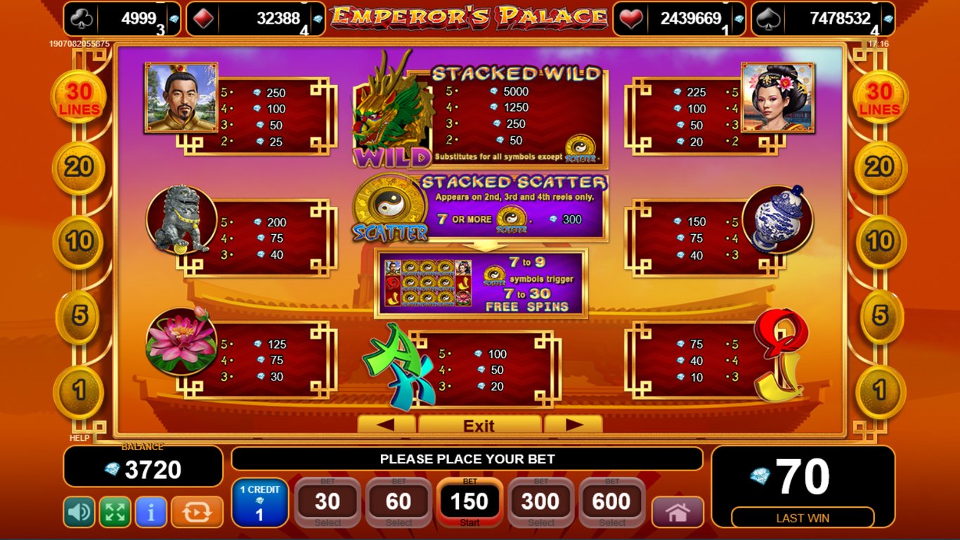 Emperors Palace Slot Slot Image in Demo - pic. 2