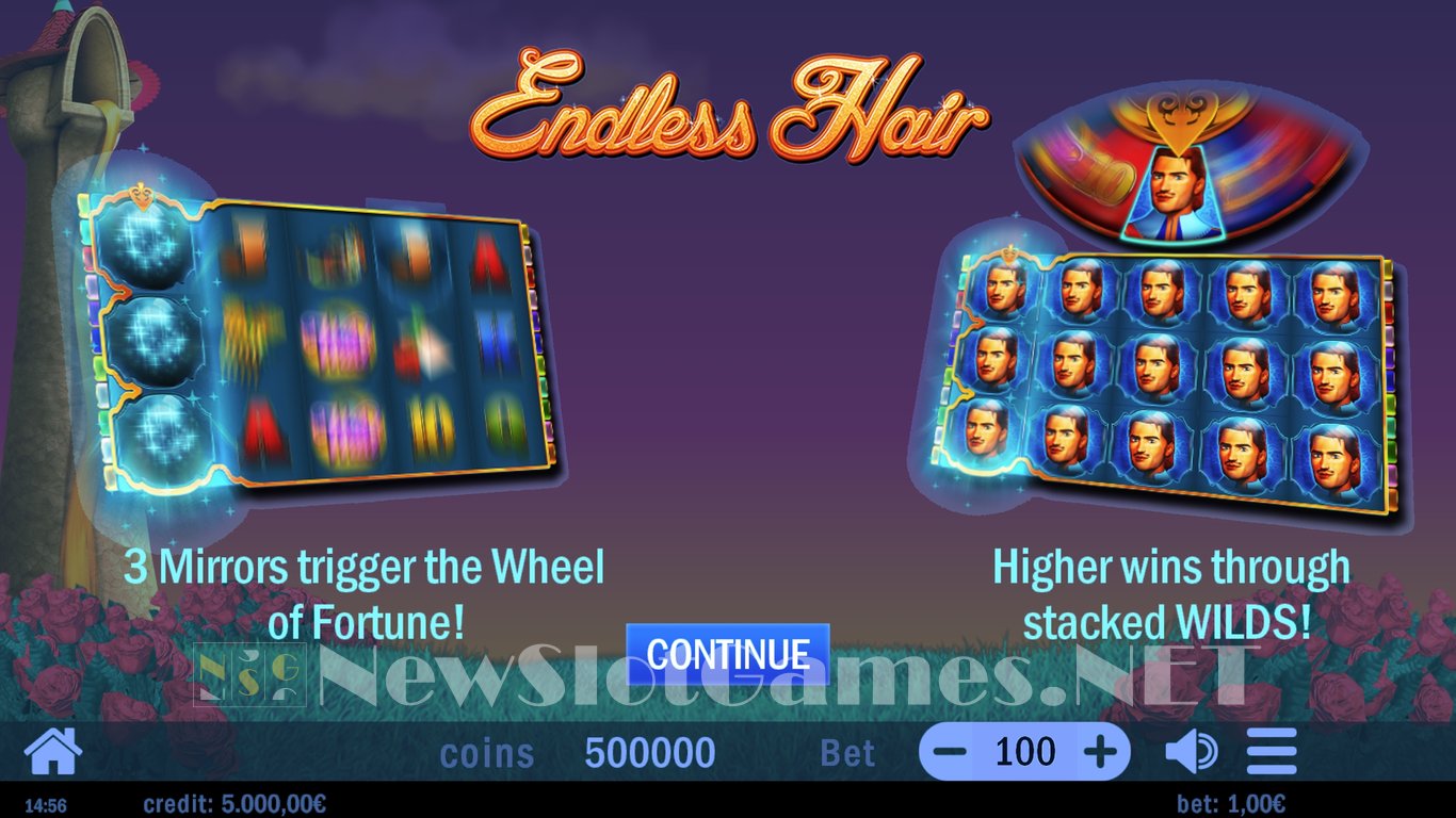 Endless Hair Slot Demo Image