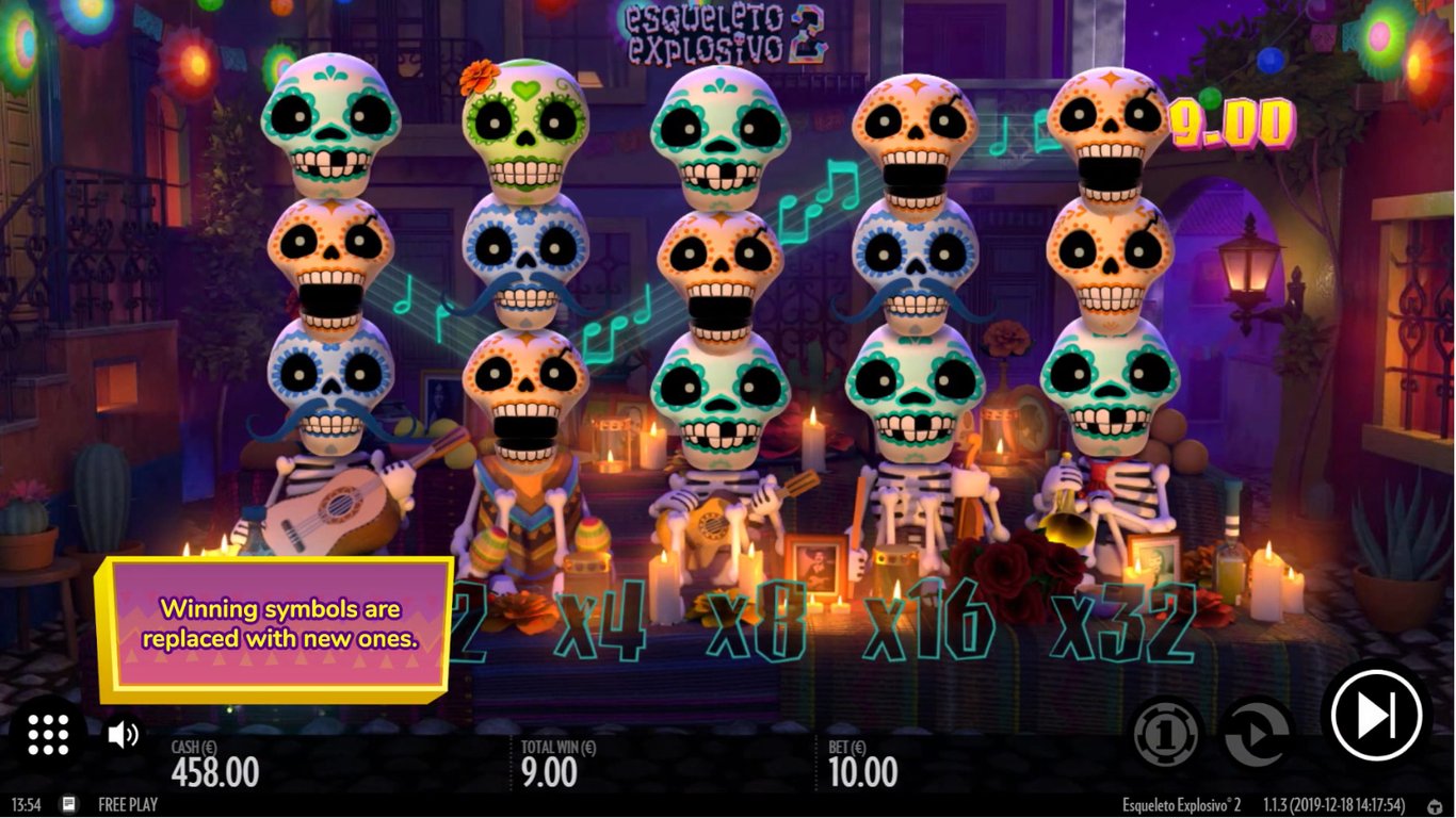 Esqueleto Explosivo 2 Slot Demo Image