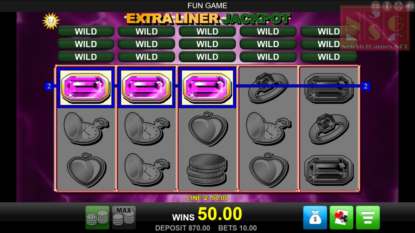 Extra Liner Jackpot Slot Slot Image in Demo - pic. 2