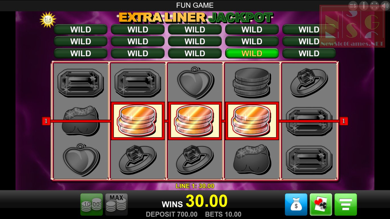 Extra Liner Jackpot Slot Slot Image in Demo - pic. 3
