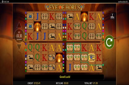 Eye of Horus Power 4 Slots Slot Logo