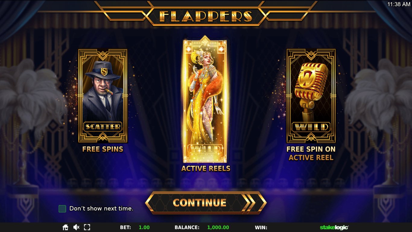 Flappers Slot Demo Image