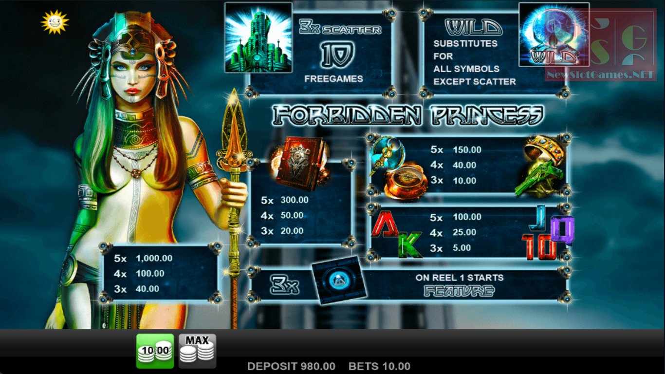 Forbidden Princess Slot Slot Image in Demo - pic. 2