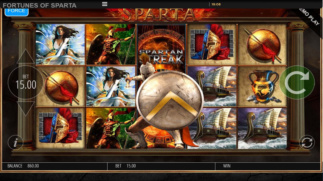 Fortunes of Sparta Slot Slot Image in Demo - pic. 3