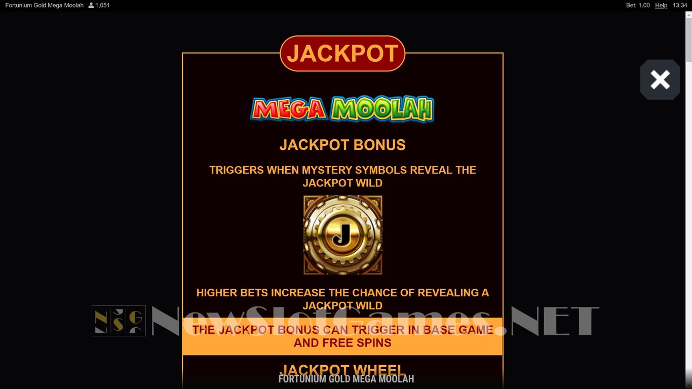 Fortunium Gold Mega Moolah Slot Slot Image in Demo - pic. 4