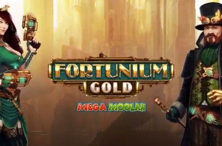 Fortunium Gold Mega Moolah Slot Logo