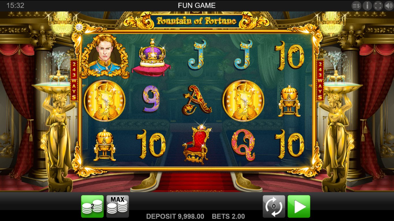 Fountain of Fortune Slot Demo Image