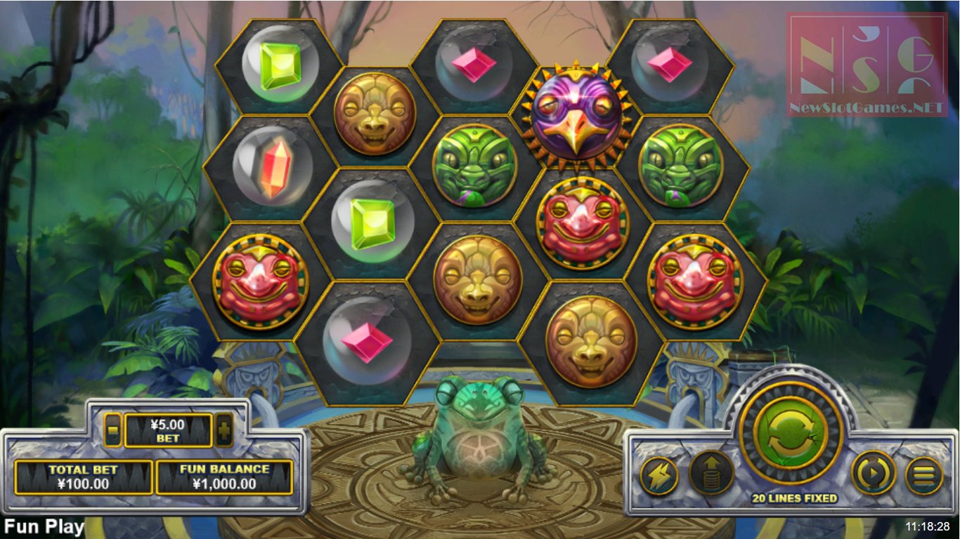 Frog Fortunes Slot Demo Image