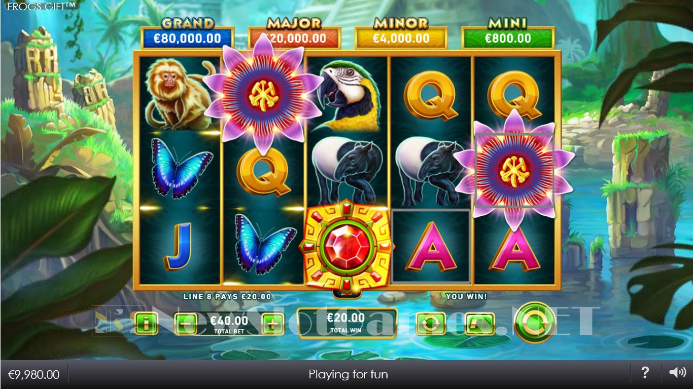 Frogs Gift Slot Demo Image