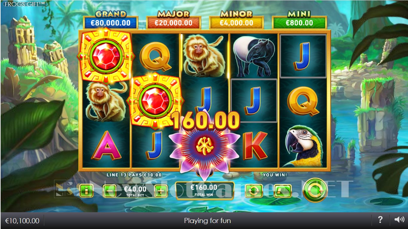 Frogs Gift Slot Slot Image in Demo - pic. 2